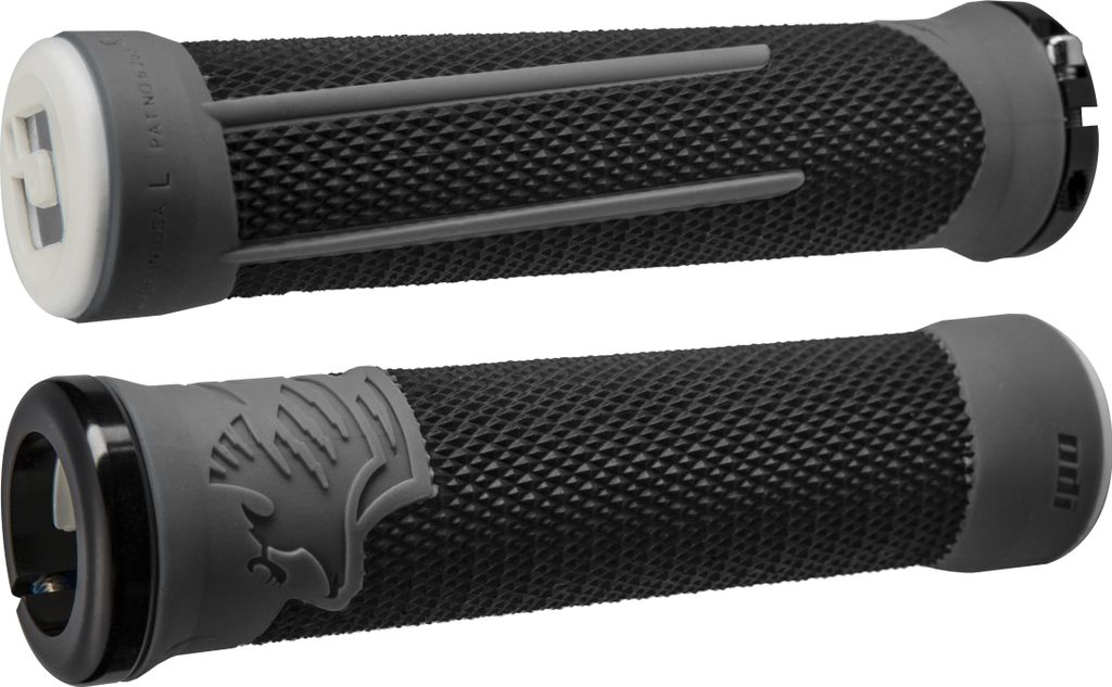 ODI MTB Griffe AG-2 Signature Lock-On 2.1, Farbe:schwarz-graphit/schwarz