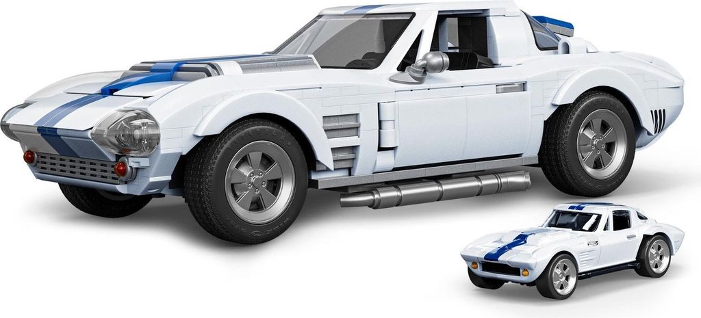 Mattel Hot Wheels Building ELITE SERIES CORVETTE Produktbild 