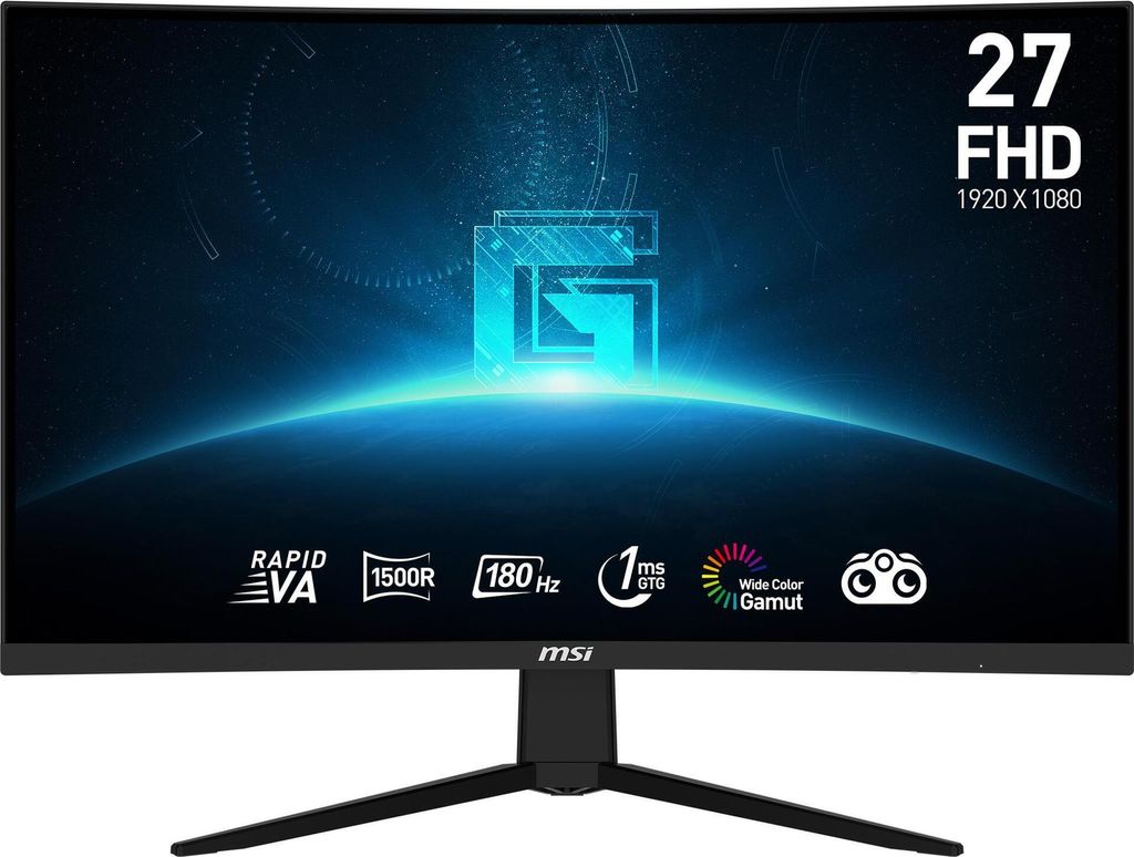 MSI G27C3F écran plat de PC 68,6 cm (27") 1920 x 1080 Image du produit 