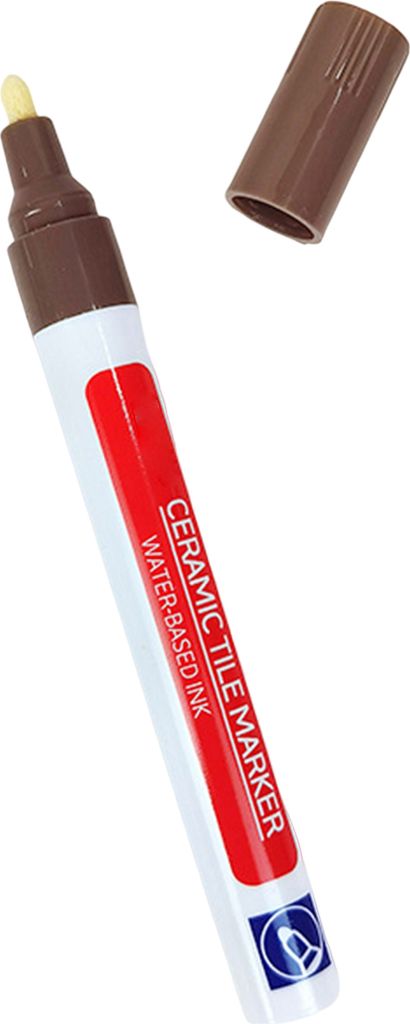 Tragbarer Fliesenmarker, wasserdicht, geruchlos, schnelltrocknend, einfarbig, Fliesenmarker, Fugenstift, Wandnahtstift, Badezimmerzubehör