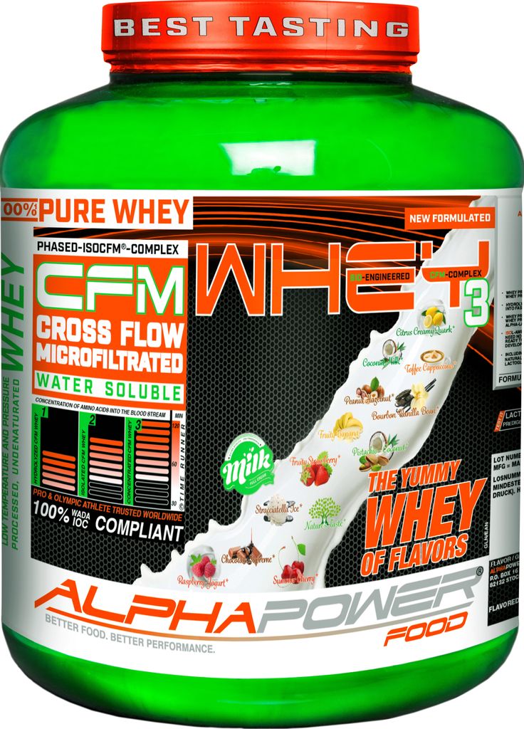 CFM Whey Isolate Protein Pulver 2kg Isolat JOGHURT HIMBEERE