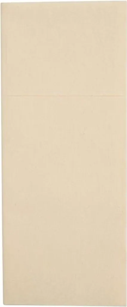 Serviettes de table pour mariage crème 48x40 cm Airlaid luxe lot de 400