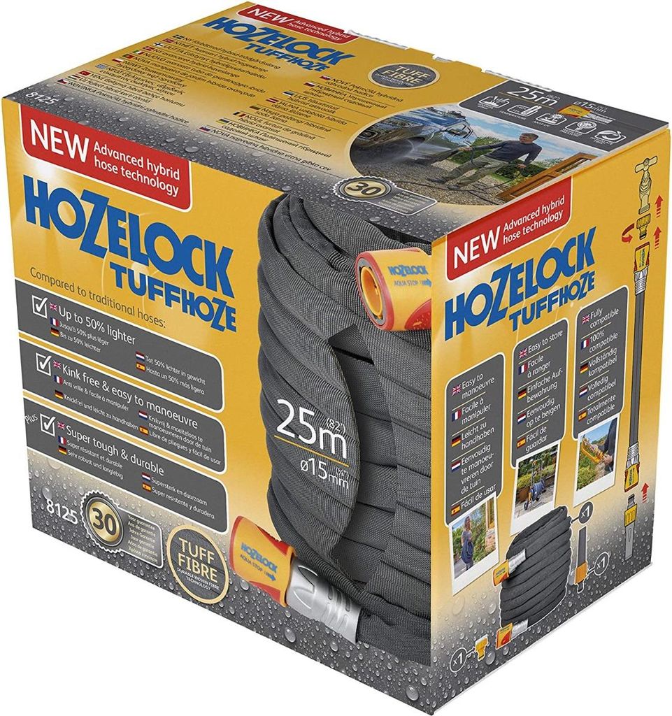 Hozelock Ultraleichter Schlauch TuffHoze 25 m