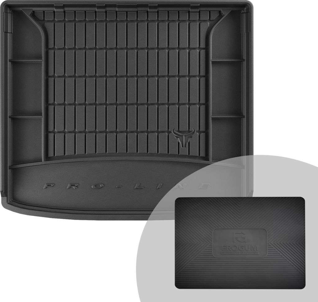 FROGUM ProLine 3D Gummimatte Exklusive Auto Kofferraummatte Kofferraumwanne für Volvo XC40 ab 2017