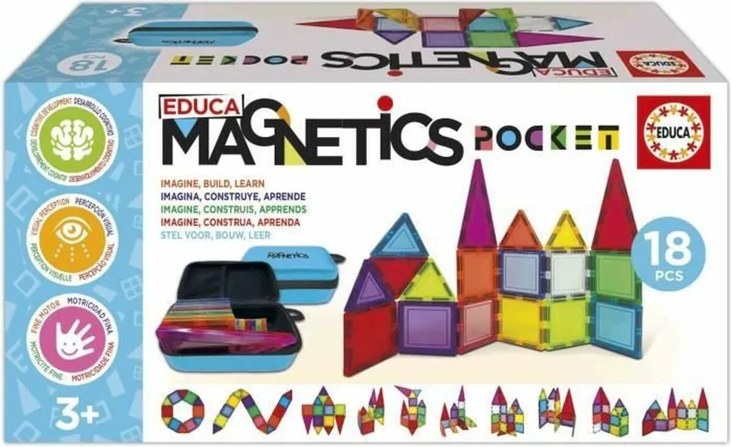 Jeu de construction Educa blocs en bois pour stimuler la créativité