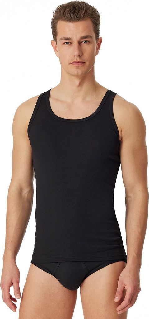 SCHIESSER Herren Unterhemd 2er Pack - Sport-Jacke, Original Produktbild 3