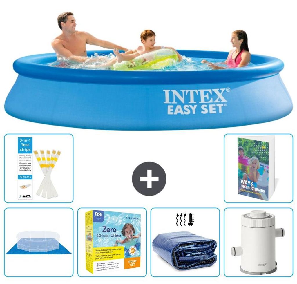 Easy Set Pool Rund - 305x61 cm - 7-teilig S71