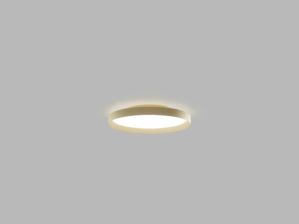 Plafonnier LED Salon et Bureau MOON 40 Or DALI TW 36W réglable 4000K
