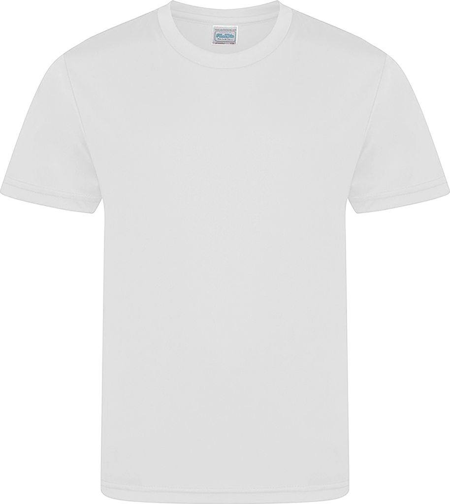 AWDis Childrens/Kinder Cool-Smooth T-Shirt. PC3069 (116) (Schneeweiß)