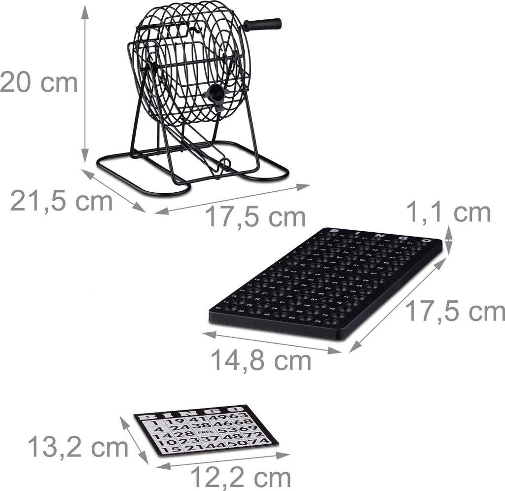 Jeu De Bingo Avec Tambour – Simba, 90 Boules, Dès 6 Ans, Dimensions 30x23x18 Cm