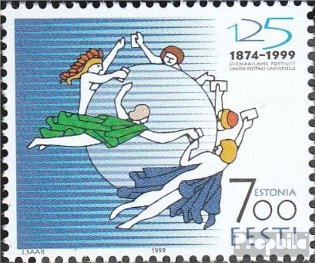 Briefmarken Estland 1999 Mi 353 (kompl.Ausg.) postfrisch UPU