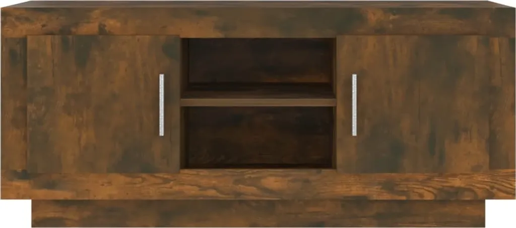 Mobile Supporto TV Maison Exclusive 102cm Rovere - Legno Multistrato - 5