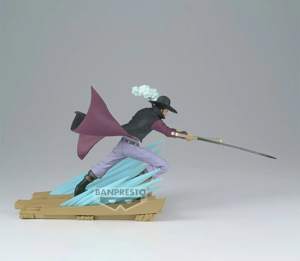 Mihawk One Piece Figurine 12cm Finitions Détaillées et Design Authentique - 9
