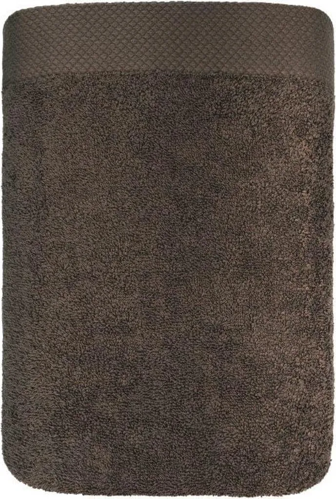 Asciugamano Grande Boho Marrone 70x140 cm | Morbidezza Naturale - 4