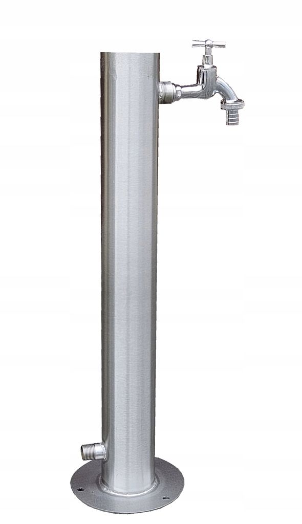 Wassersäule Edelstahl Wasserzapfsäule Gartensäule Produktbild 