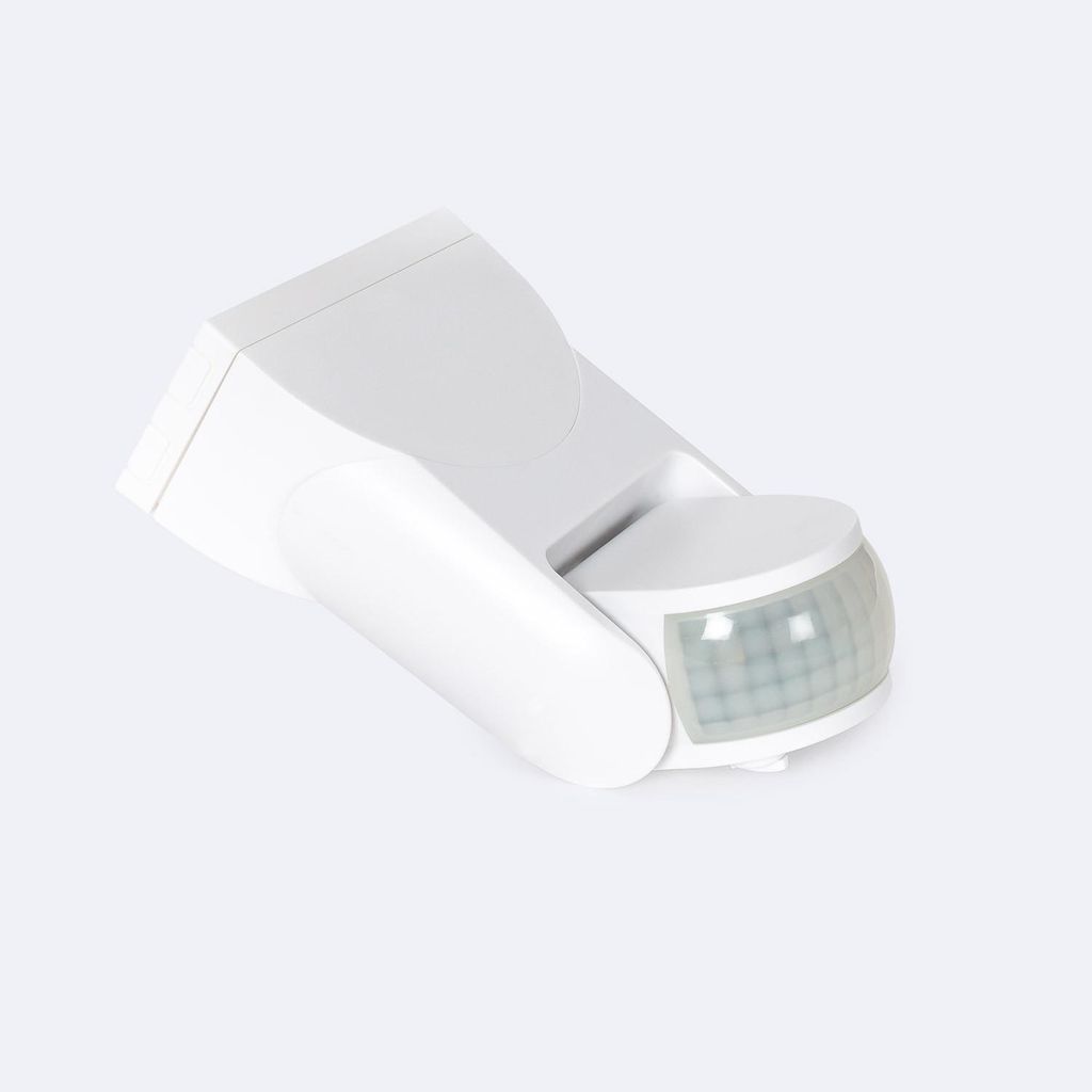 Bewegungssensor PIR 180º Einstellbar IP65 Weiß Produktbild 