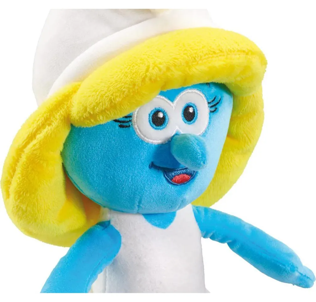Doudou Schtroumpfette 27 cm - Peluche Sans Danger pour Bébé et Enfant - 4