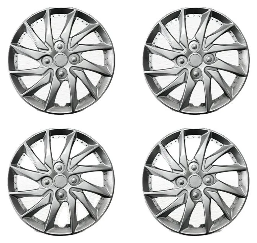 Enjoliveurs 14 pouces style YD en plastique ABS résistant - Lot de 4