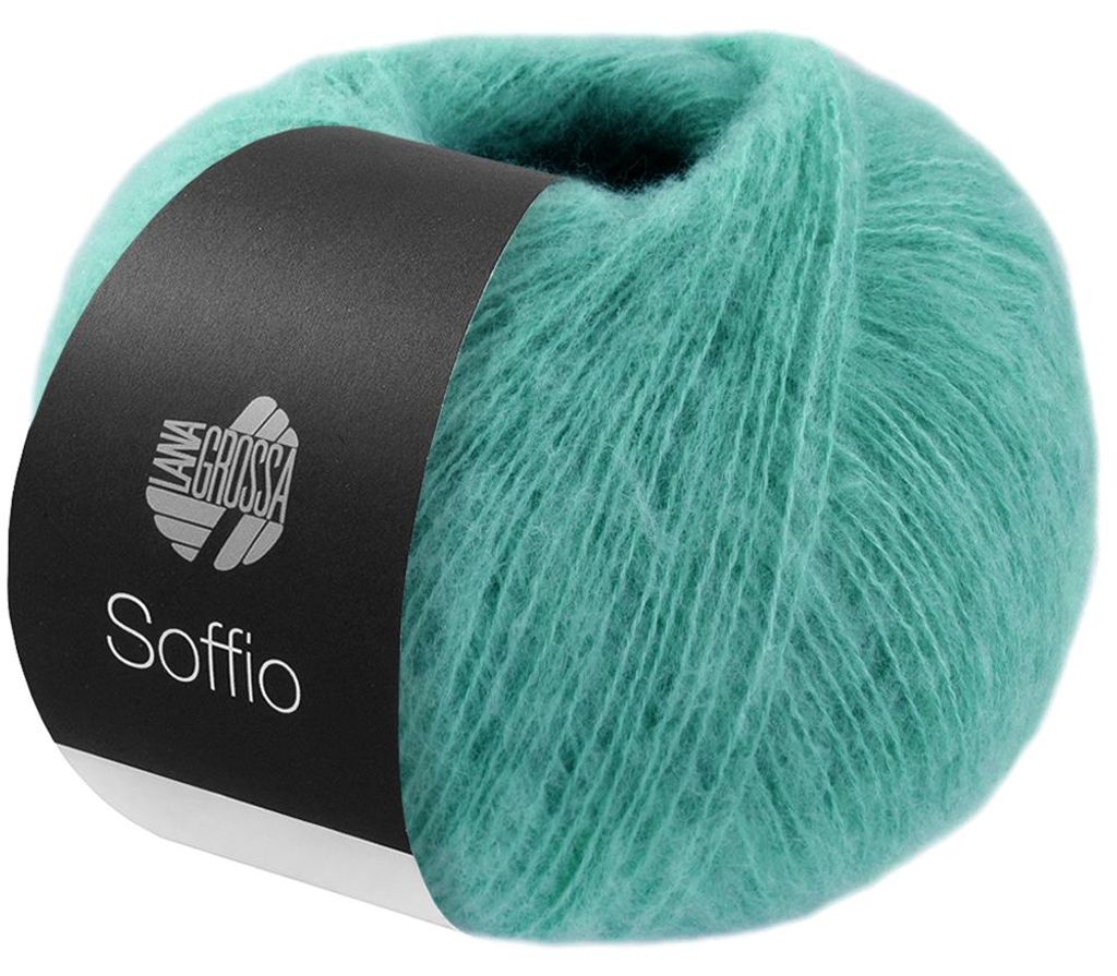 Lana Grossa SOFFIO 25 g flauschiges Lace-Garn aus Wolle mit Produktbild 