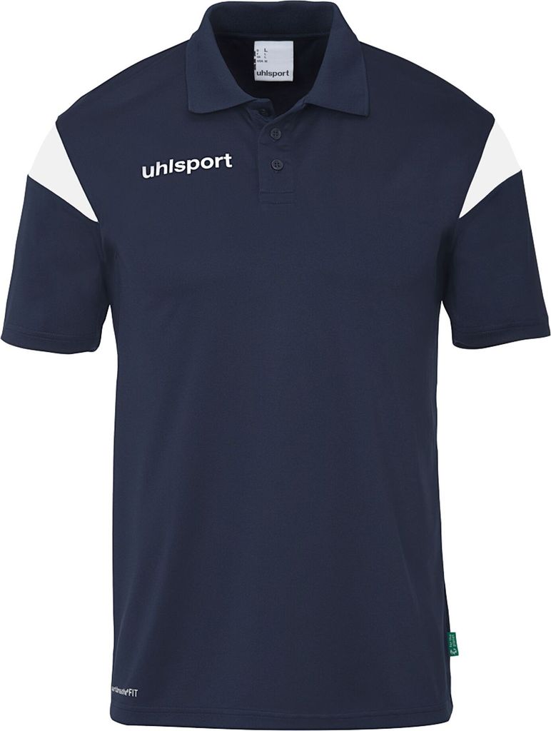 Uhlsport Squad 27 Polo Shirt - marine/weiß, Größe:5XL