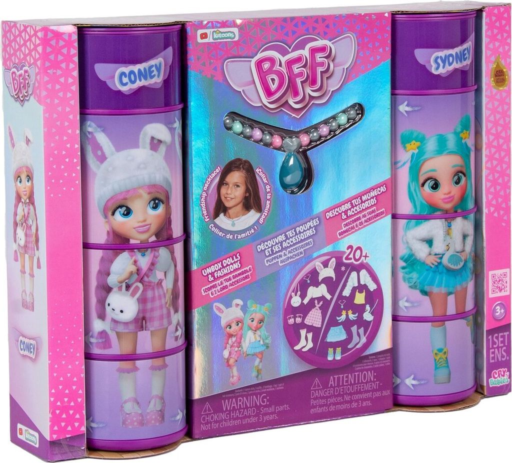 Confezione da 2 bambole alla moda Bff Immagine del prodotto 