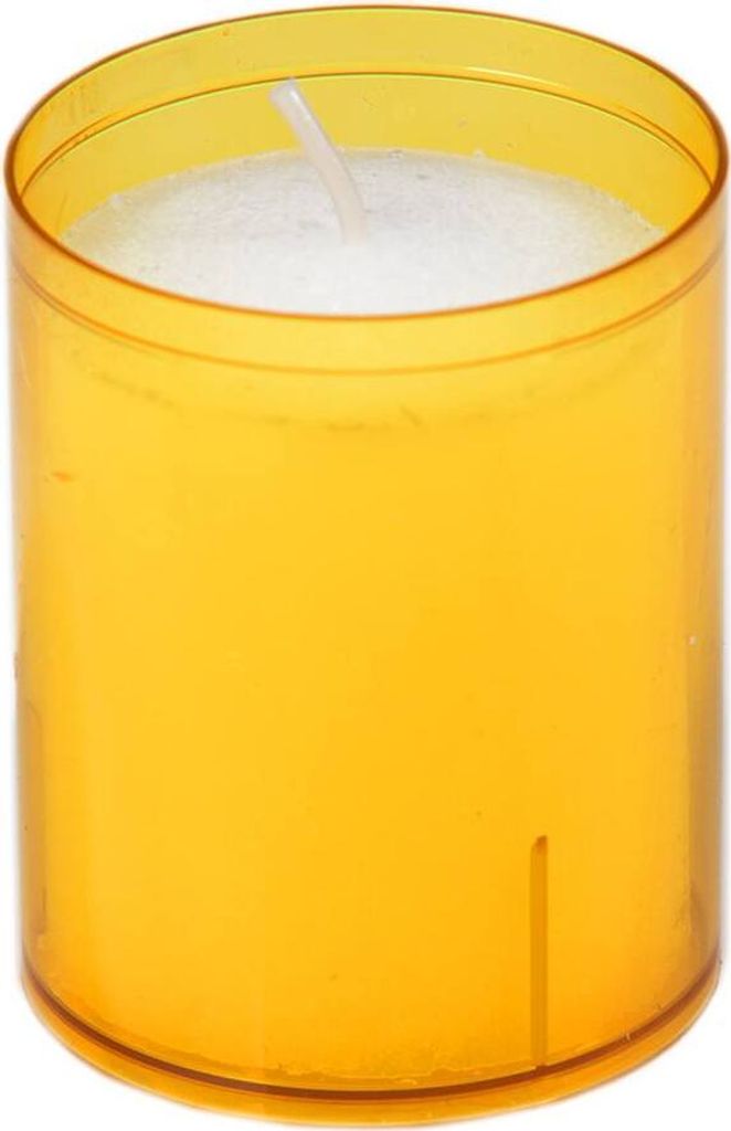 Sovie® Refill Kerzen in Orange 24 Stück im Tray - Produktbild 