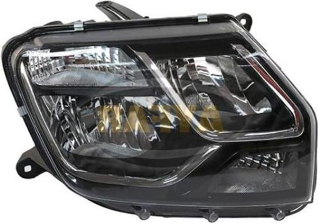 Faro destro Dacia Duster, con specchio cromato, facelift, Immagine del prodotto 