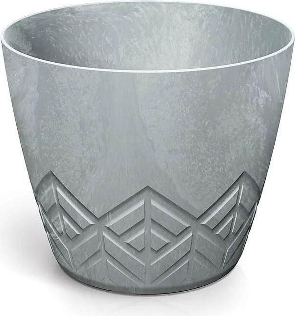 ARECO CONCRETE EFFECT Blumentopf 13,8 cm - Farbe: Beton