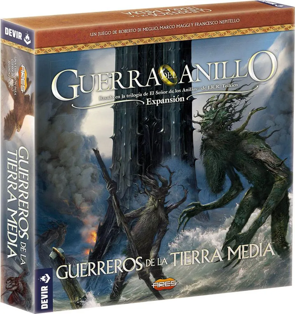 Jeu de Stratégie Guerriers de la Terre du Milieu pour Soirées Geek