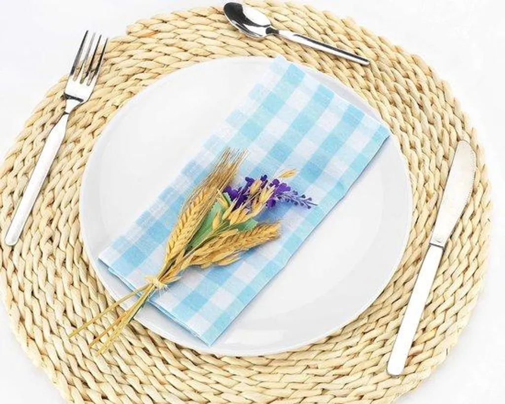 Lingettes rectangulaires lavables pour démaquillage et soin - 6 pcs