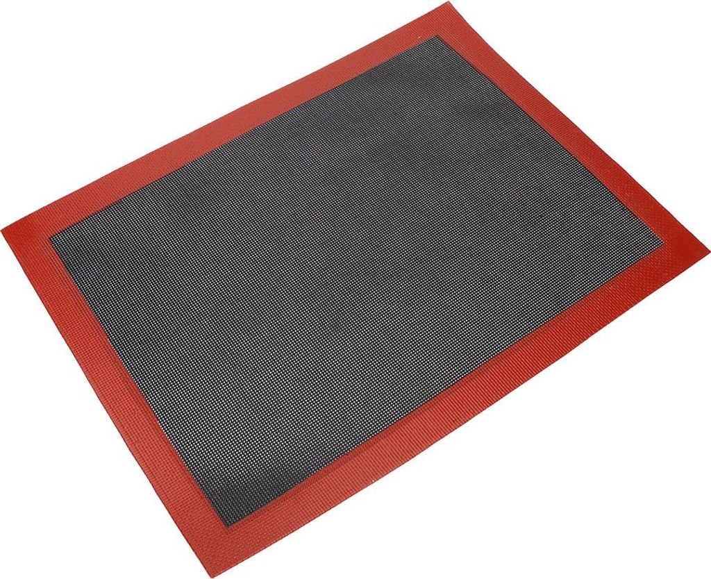 Atmungsaktive Silikon-Rollmatte Nicht klebender hitzebeständiger Backofen Mesh