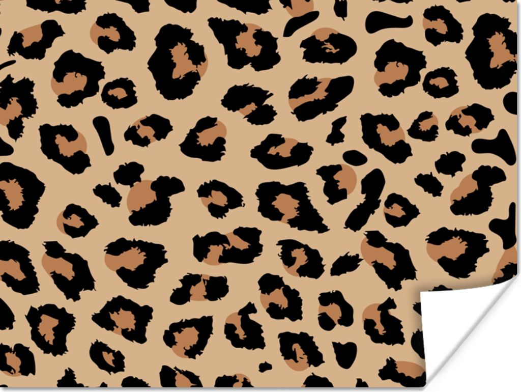 MuchoWow Poster Tierdruck - Design - Tiere 120x90 cm - Wandbild