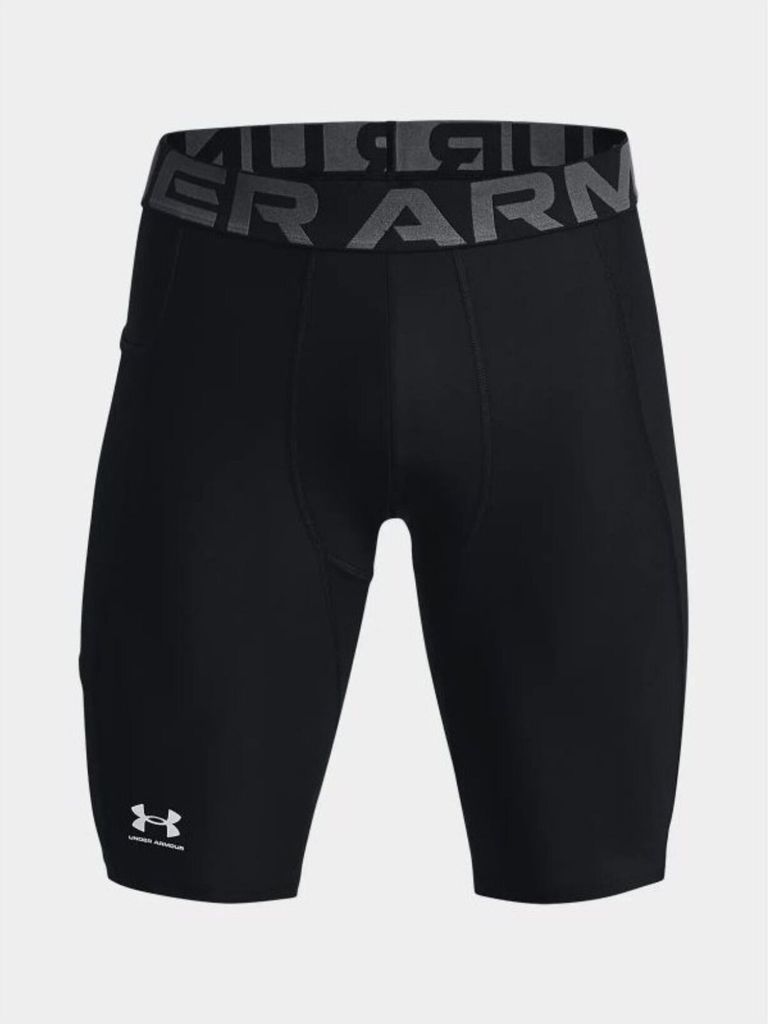 Under Armour Men's HeatGear Pocket Long Shorts Black/White Obrázek produktu 