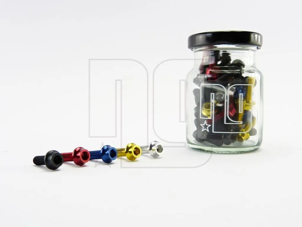 Vis de porte-bidon NG Sports VE/50 emballage atelier coloris black matte