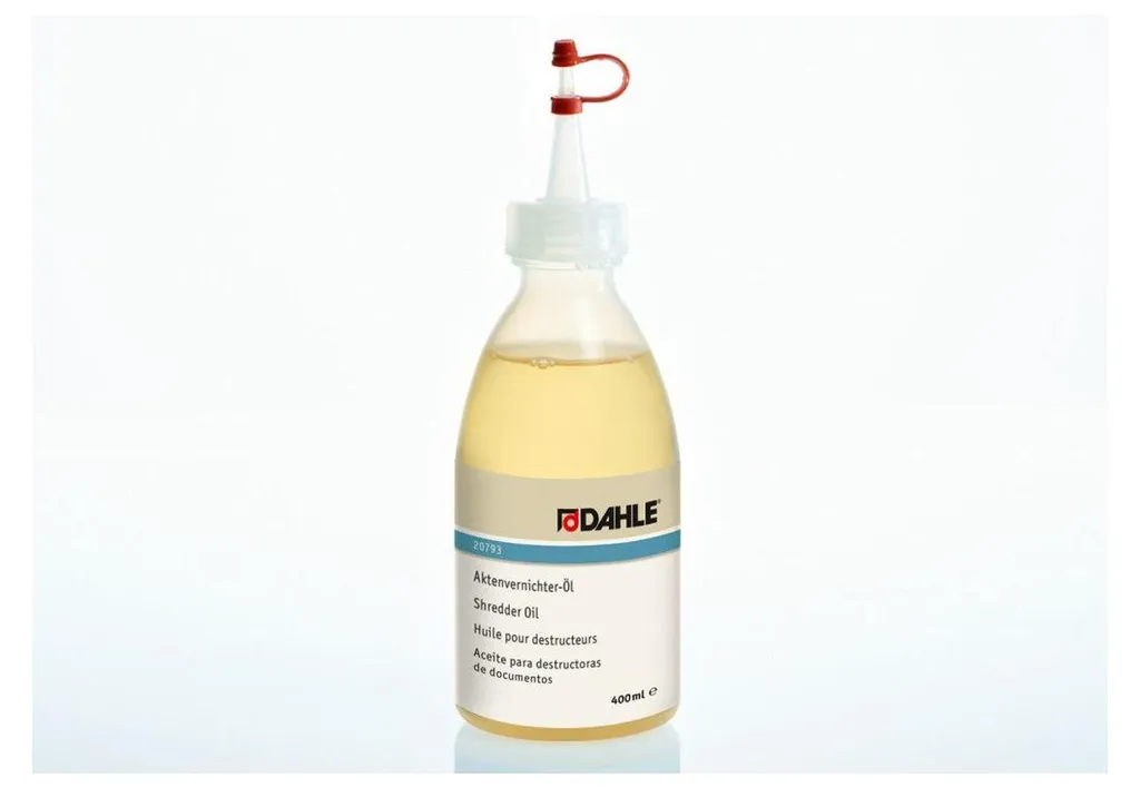 Huile DAHLE 20793-04423 pour destructeur de documents flacon de 400ml