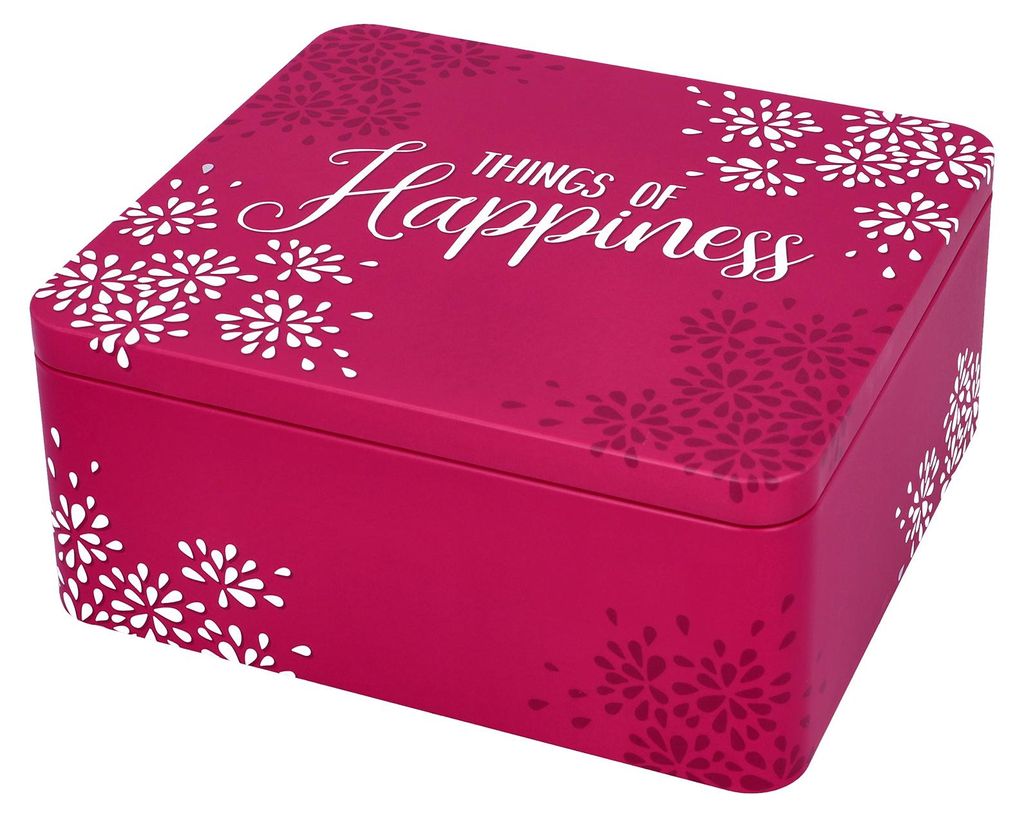 BIRKMANN Geschenkbox mit Spruch, granita, 21 x 19 cm, H 9 Produktbild 