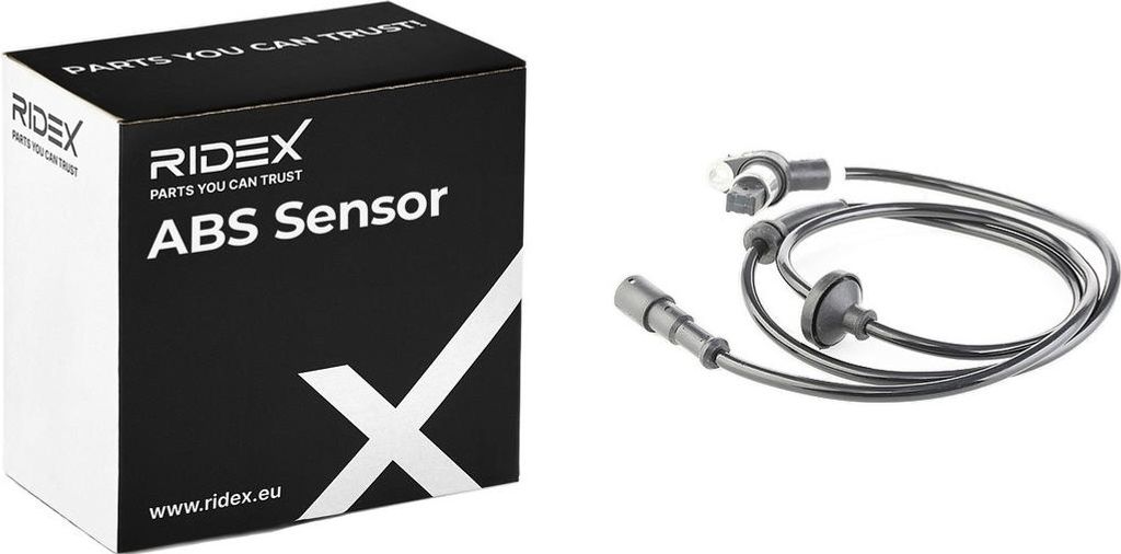 RIDEX ABS Sensor Raddrehzahl Hinten Beidseitig für VW GOLF II (19E, 1G1) 412W0037