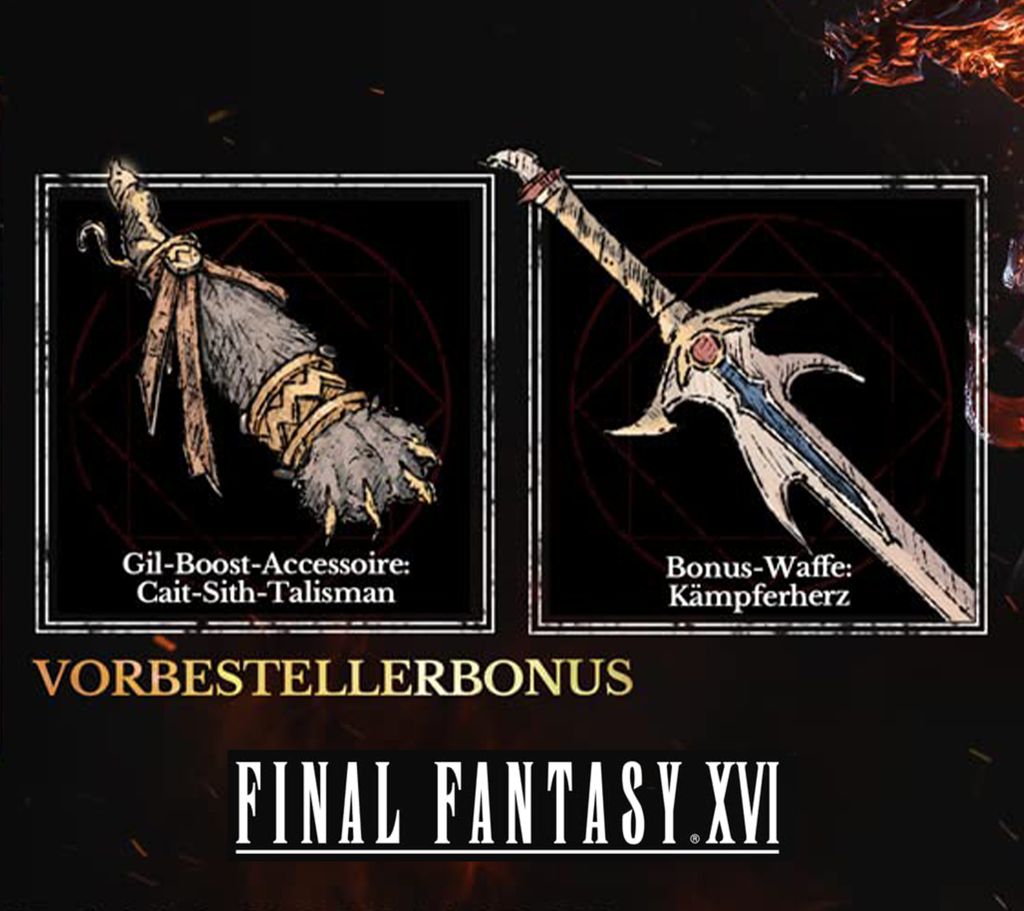 Final Fantasy XVI Deluxe Edition (PlayStation PS5) Produktbild 
