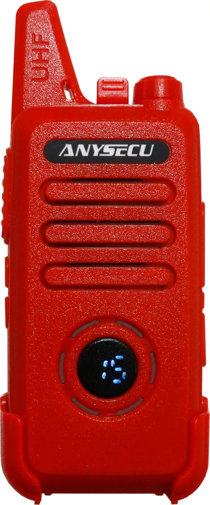 AnySecu AC-U2 Rouge : Talkie-walkie USB compact pour communication pro - 2