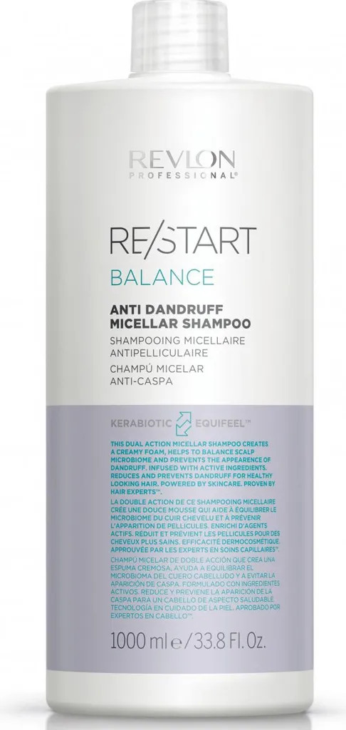 Shampoo Antiforfora Professionale Revlon Restart Balance 1L - Shop Online - 7