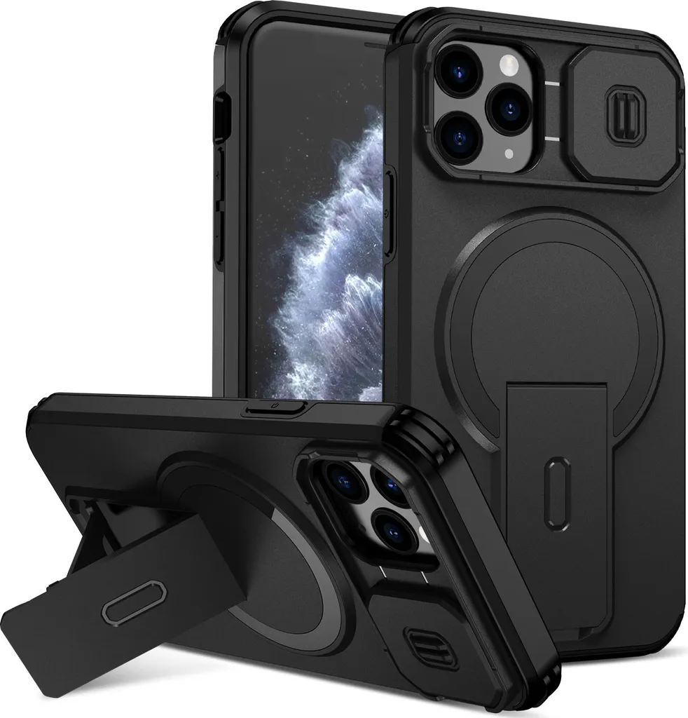 Custodia Rugged iPhone 11 Pro: Magnetica, Anti-urto e Slide