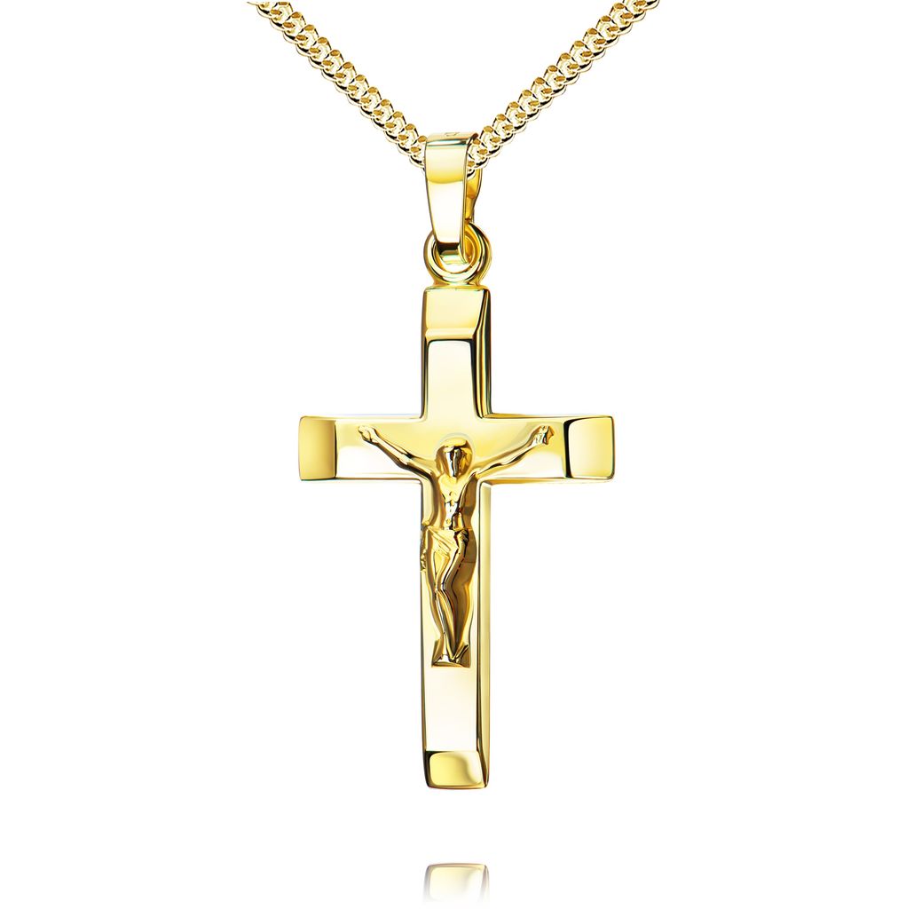 585 Gold-Kruzifix 585 Gold 14 Karat