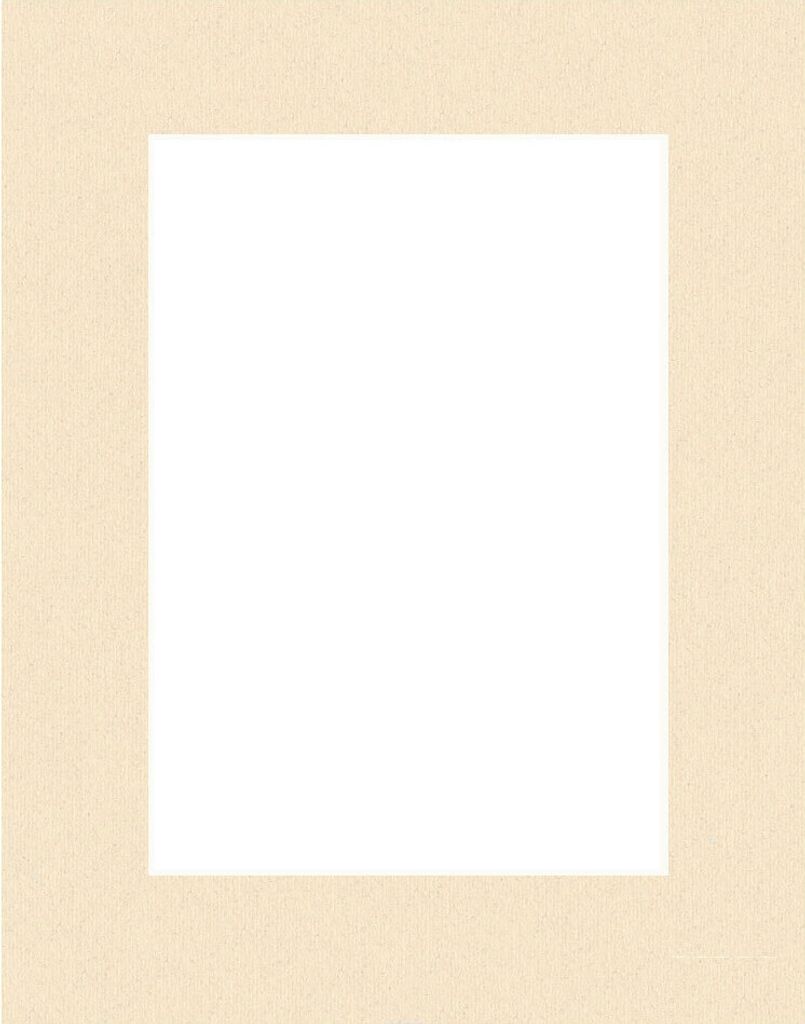 Passepartout 20x40 cm - 10x30 cm Avorio di Castiglia