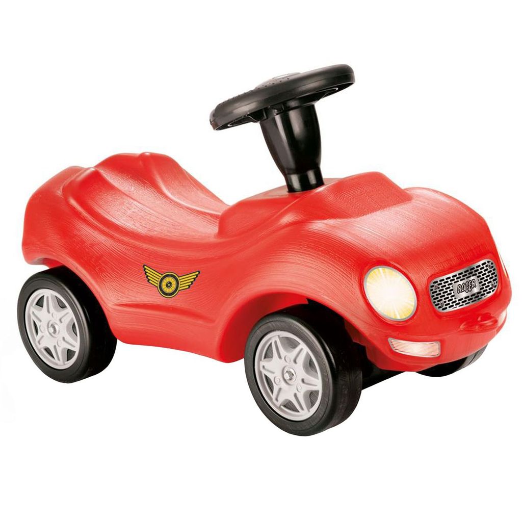 Kinderfahrzeug mit Hupe Rutschauto Lauflernhilfe Stauraum PP Rot 