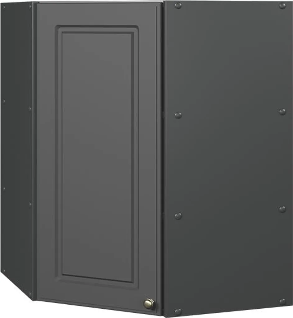Meuble Haut Cuisine Anthracite 57cm Vicco Fame-Line Style Campagne Chic