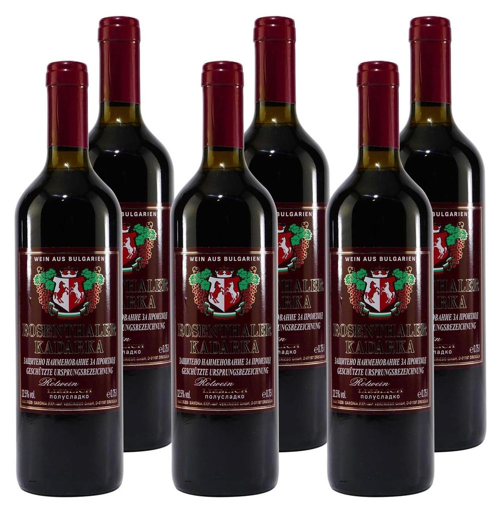 Vinex Rosenthaler Kadarka -lieblich- (6 x 0,75L) Produktbild 