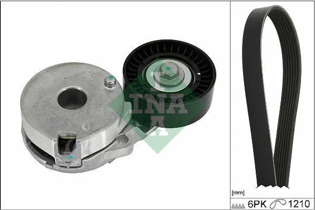 Remplacer courroie accessoire Clio et Megane avec le kit INA 529 0512 10