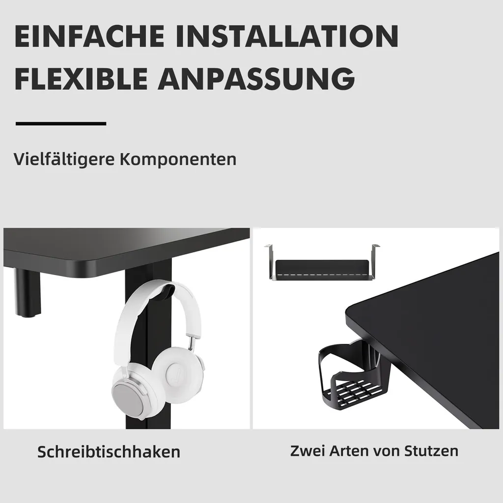 Bureau assis debout électrique compact 120 cm idéal pour studio - 12