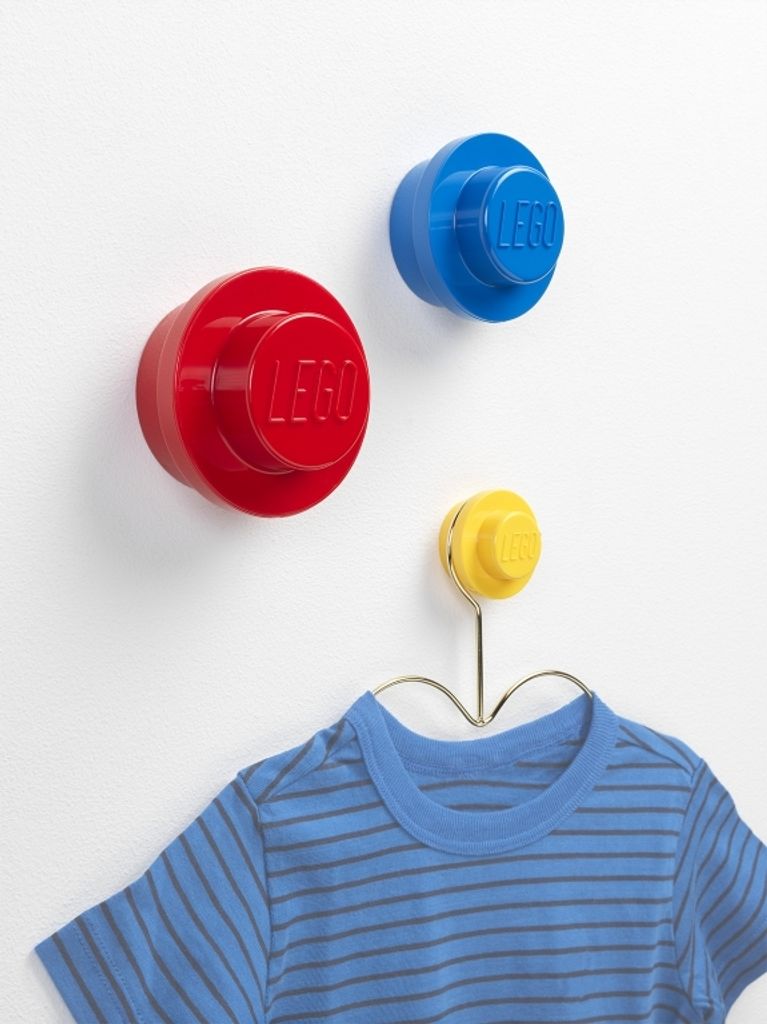 LEGO Wall Hanger Set of 3Multi, Drinnen, Universalhaken