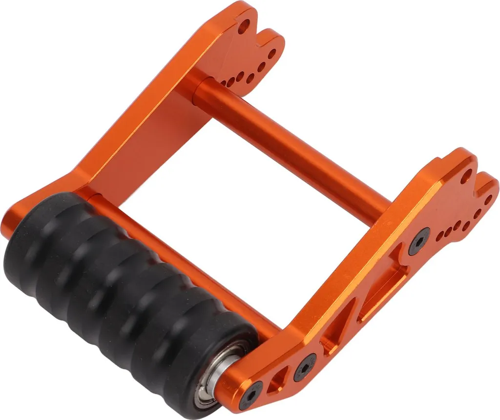 Ruotino Wheelie Bar Arancione per Losi LMT 1/8 LOS04022 | Alluminio CNC